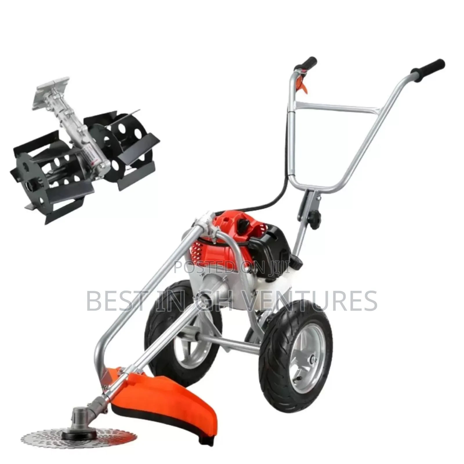 4 Stroke Trolley Brush Cutter Weeding Machine