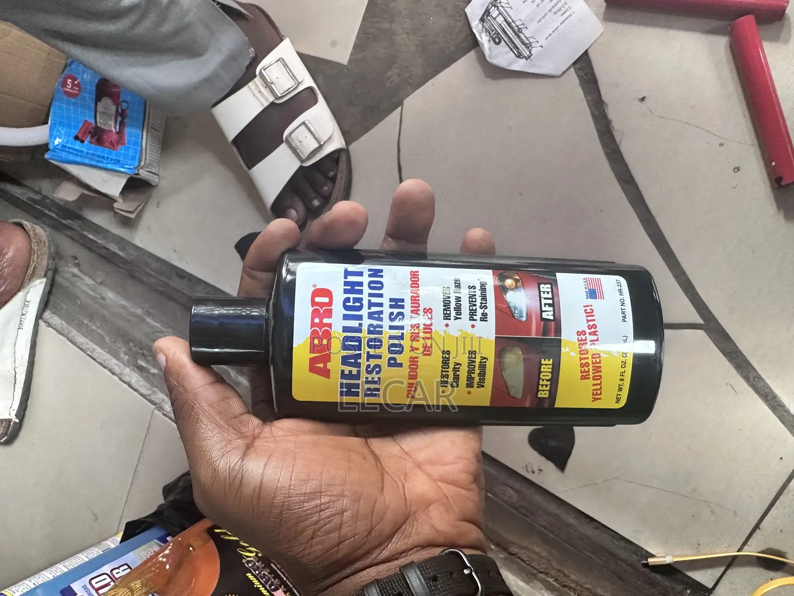 Abro Headlight Polish