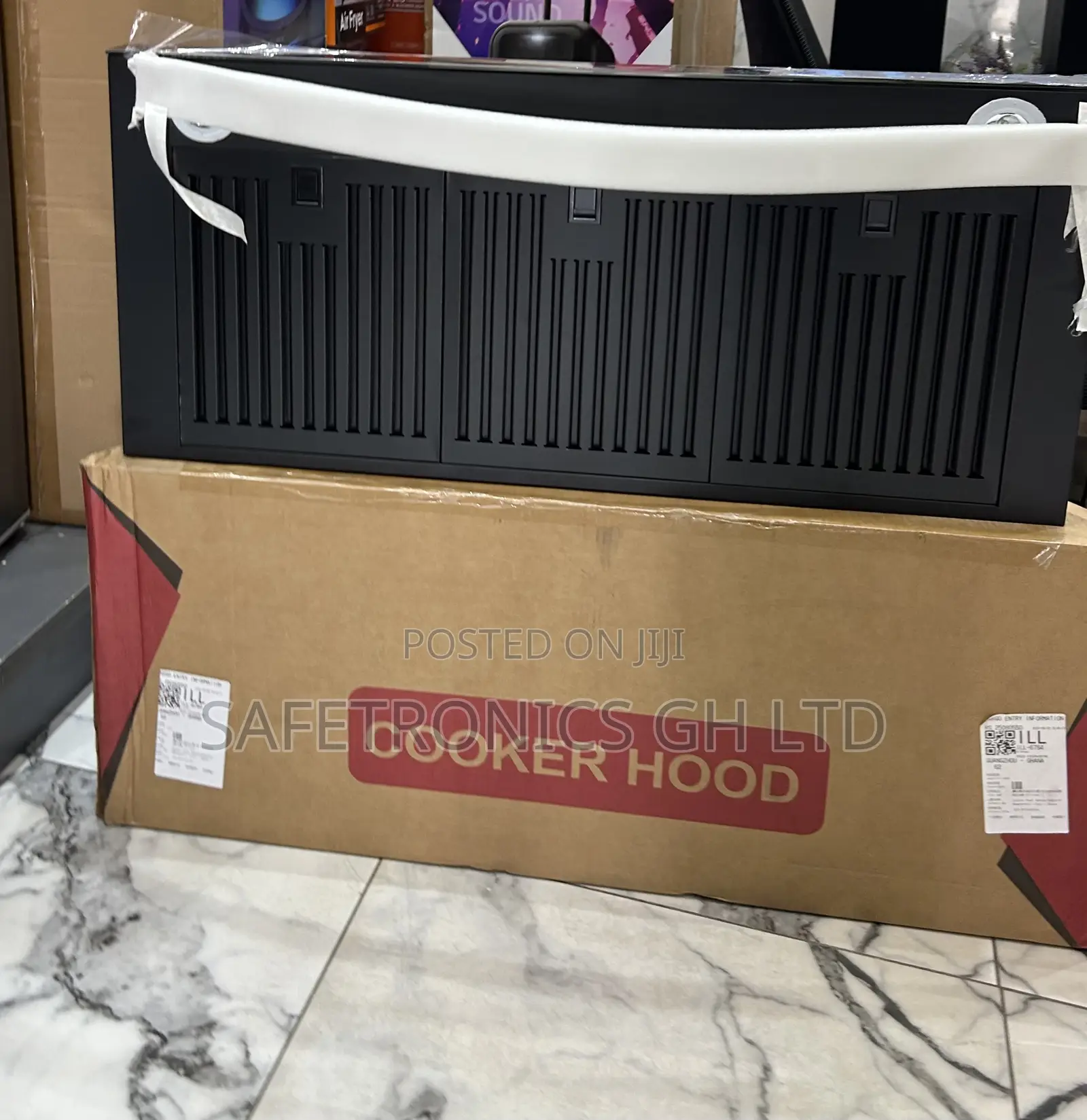 New Virtual Kenwood Black Built-in 90cm Electric Heat Extractor