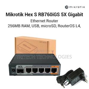 Mikrotic Hex Gigabyte Ethernet Router With SFP Port (Rb760igs) in Lapaz ...