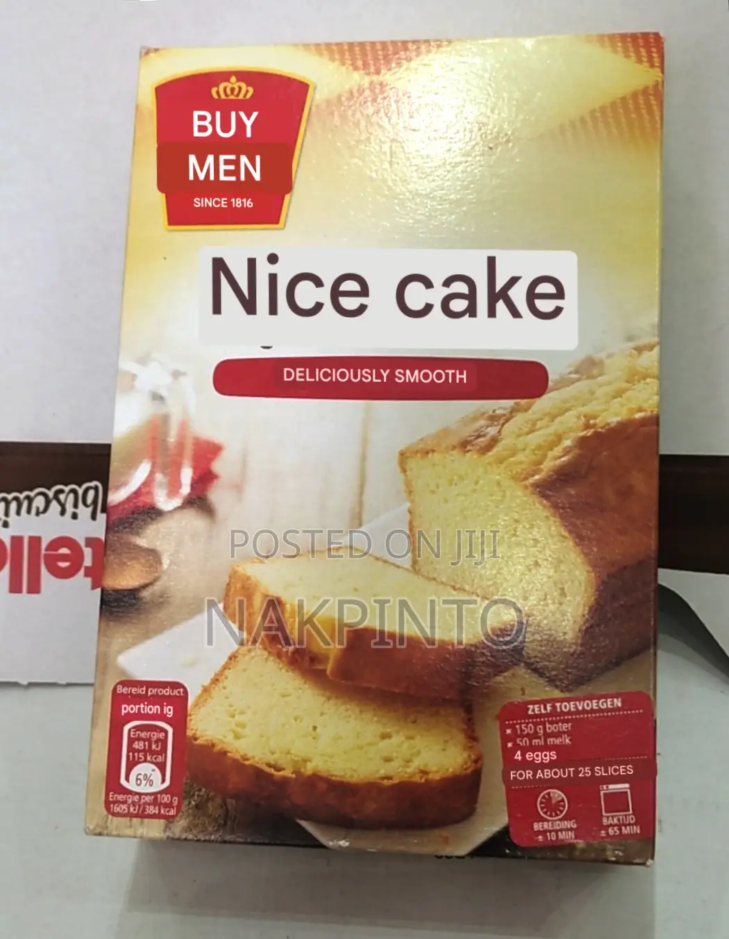 Fine Cake Mix. Butter Cake Mix