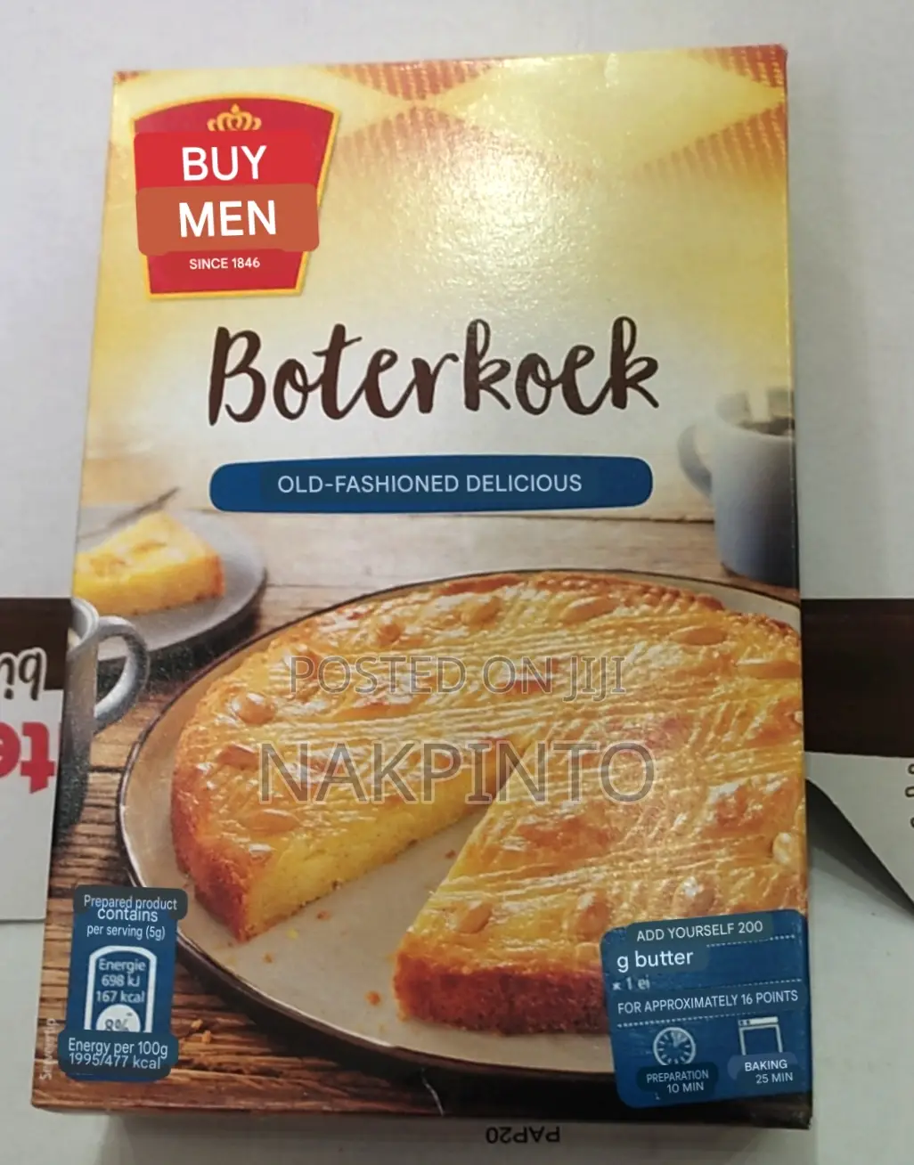 Fine Cake Mix. Butter Cake Mix