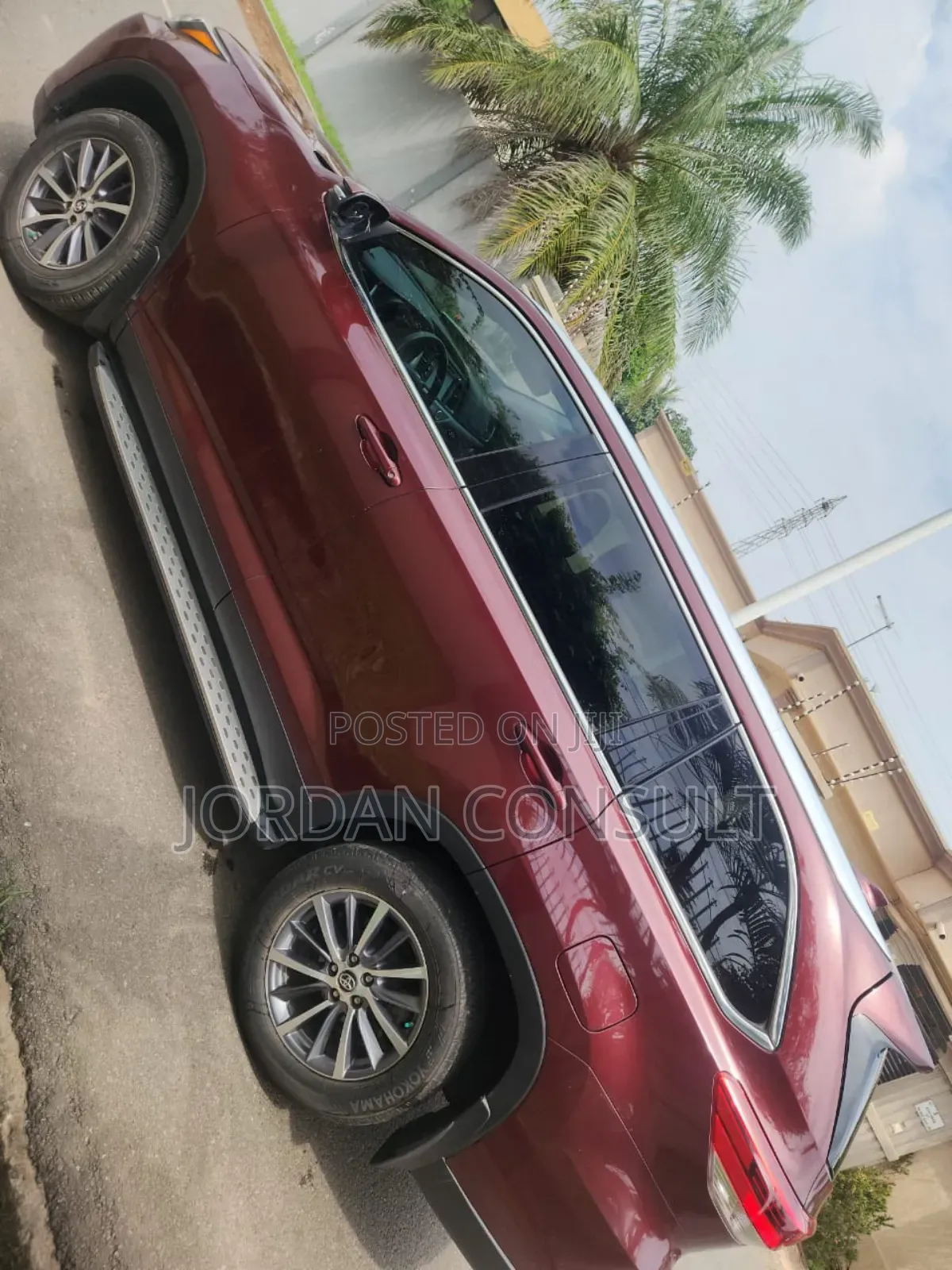 Toyota Highlander XLE 2019 Red