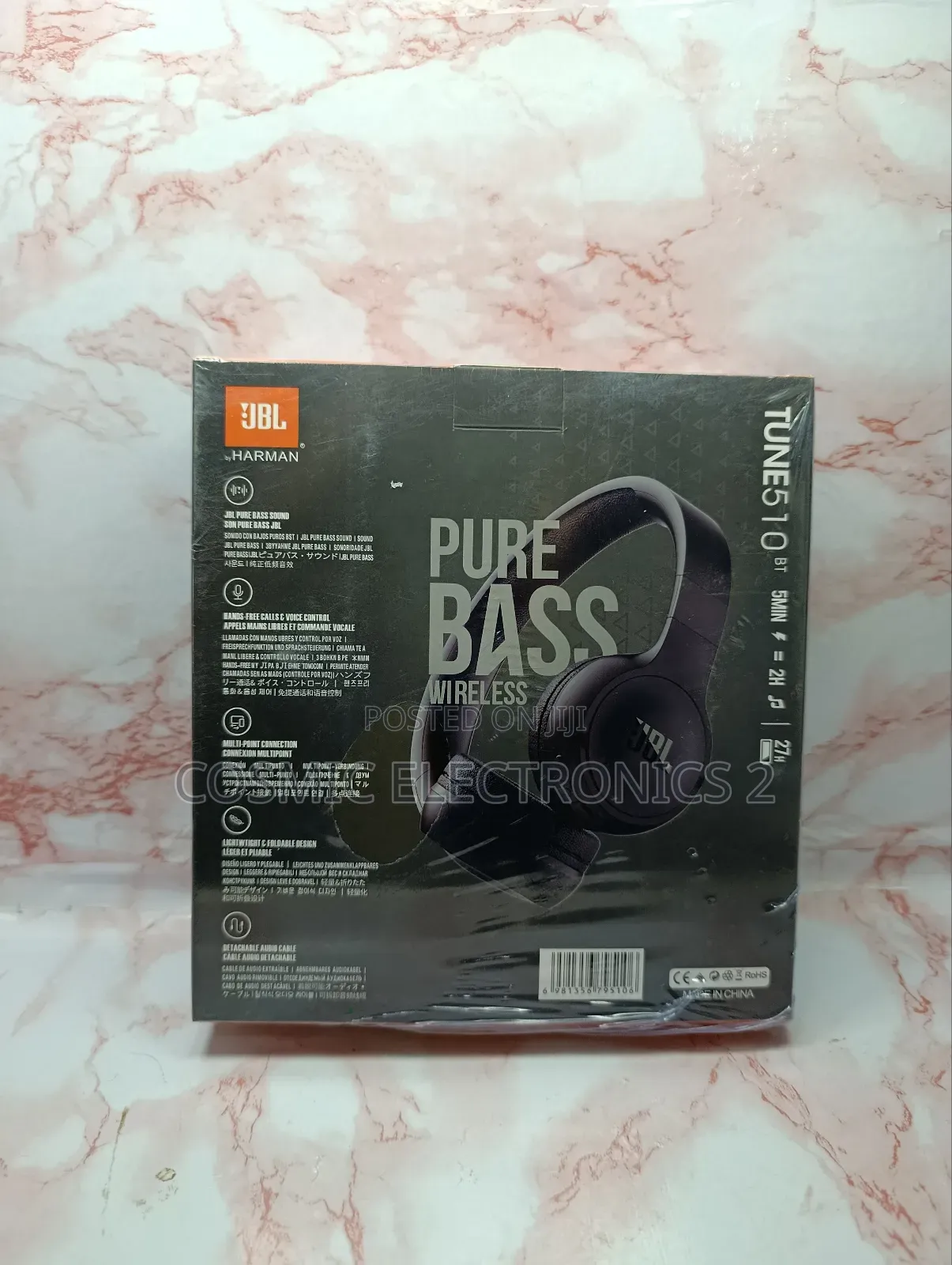 JBL Tune 510bt Pure Bass Headset