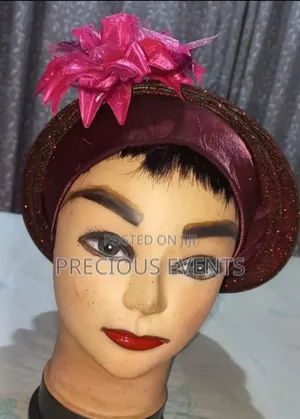 Treading Barret Turban With Beads