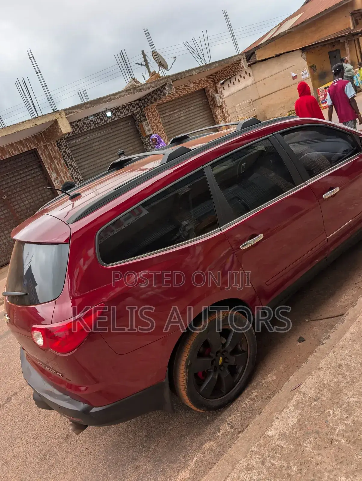 Chevrolet Traverse LTZ 4WD 2009 Red