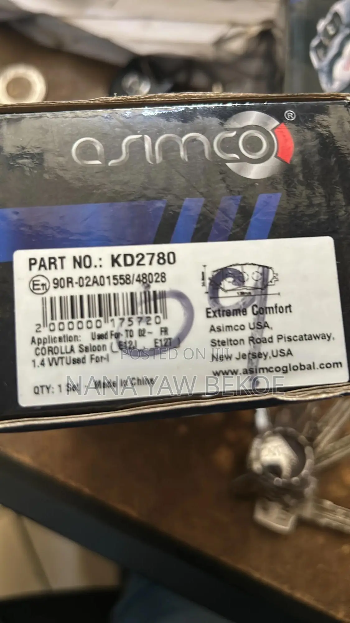 Original Asimco Brake Pads for All Cars