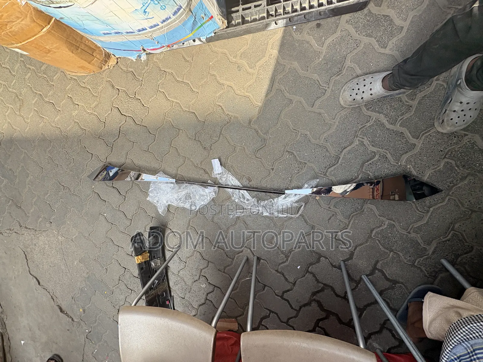 Elantra Front Bumper Side Moulding 2021 2022 2023