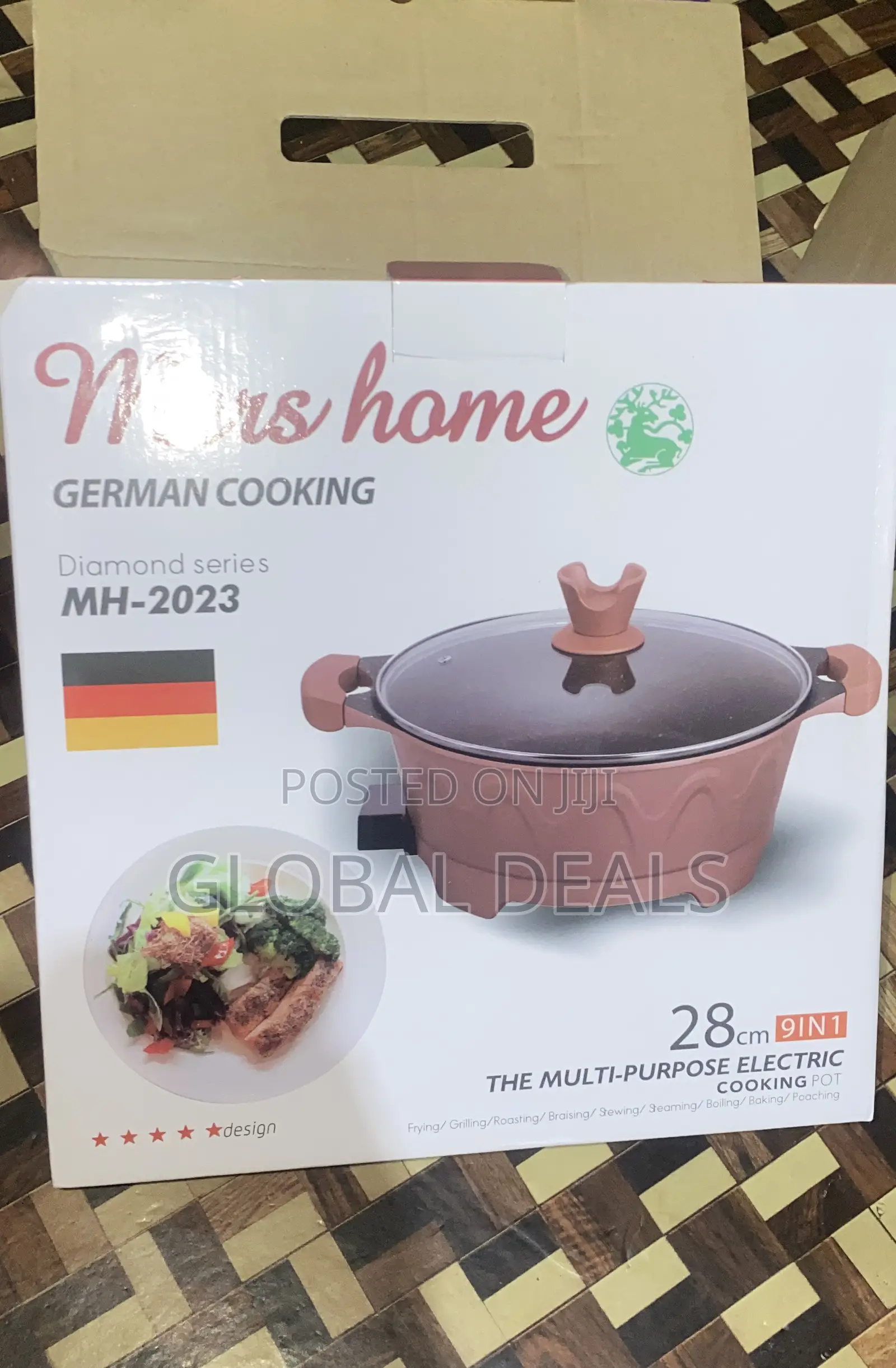 9in1 Multi Purpose Electric Cooking Pot