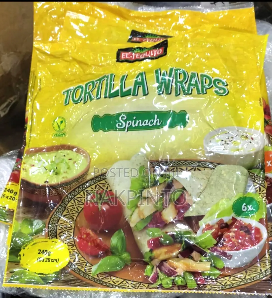 Special Tortilla Wrap (Garlic. Spinach.Tomato.Beetroot. Shawarma Bread