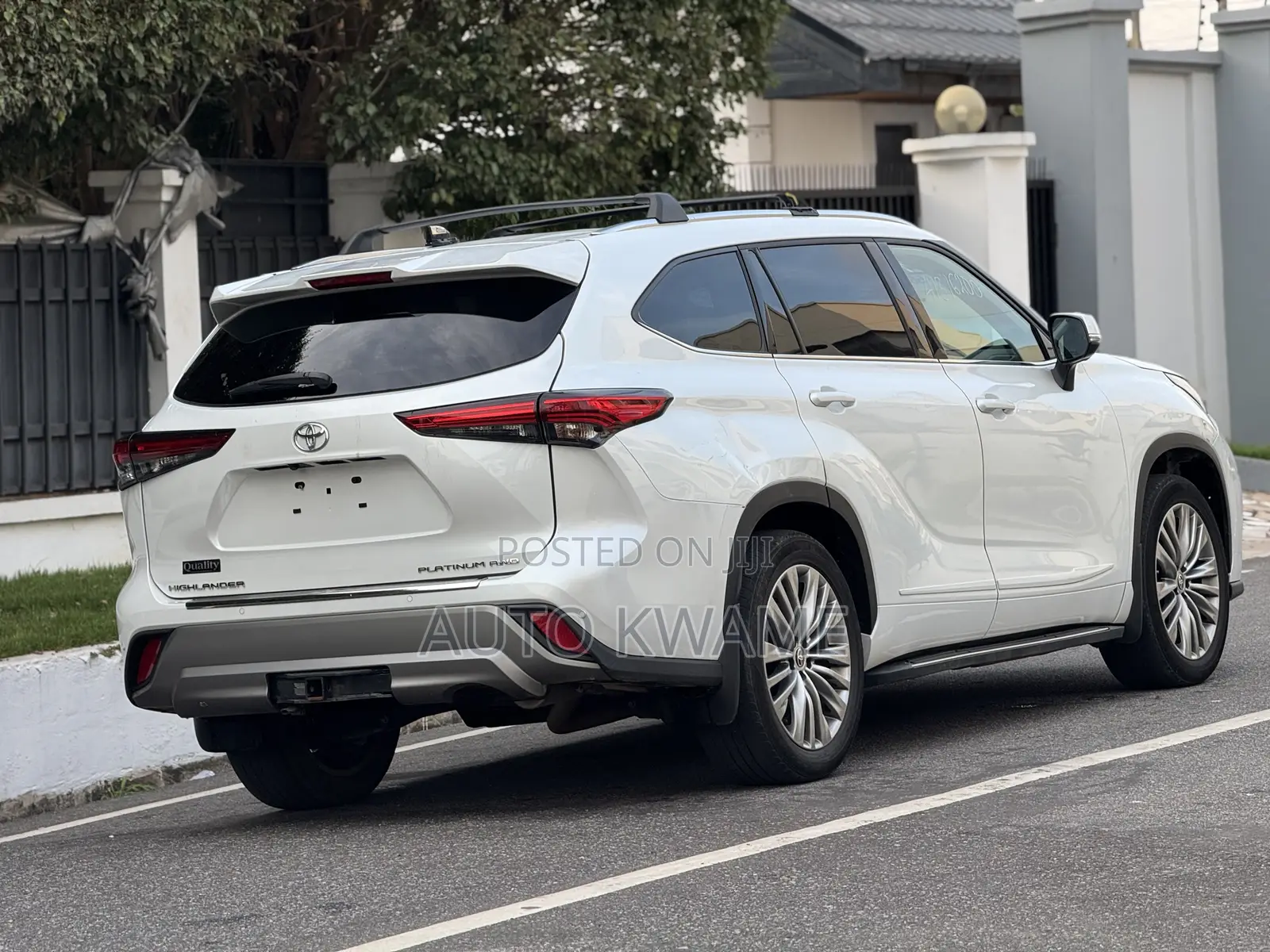Toyota Highlander Platinum 2022 White