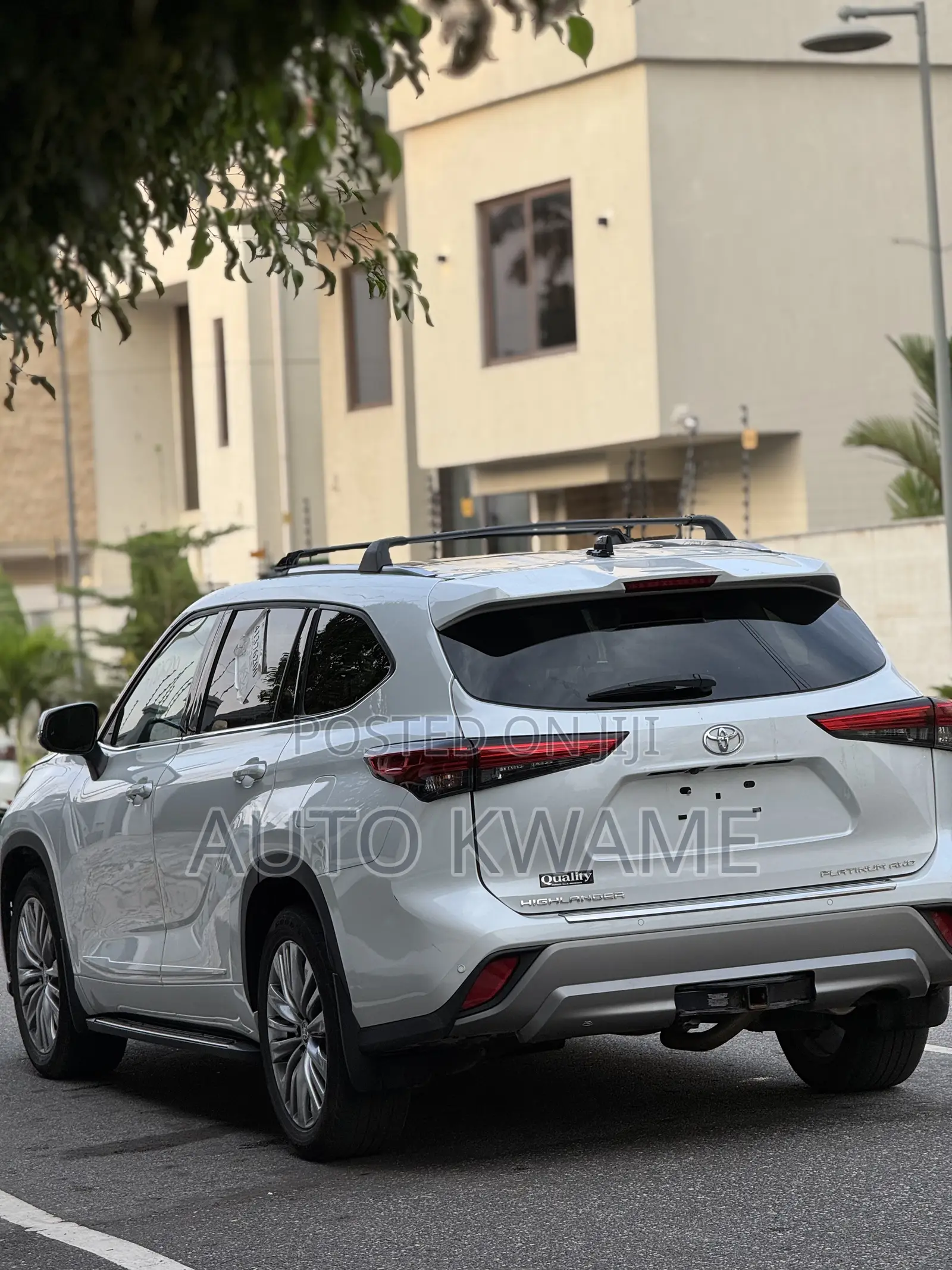 Toyota Highlander Platinum 2022 White