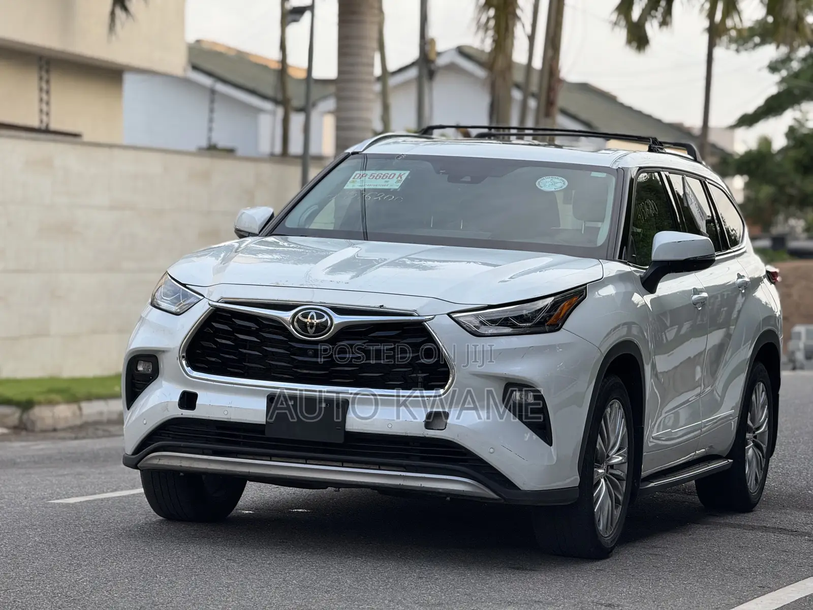 Toyota Highlander Platinum 2022 White