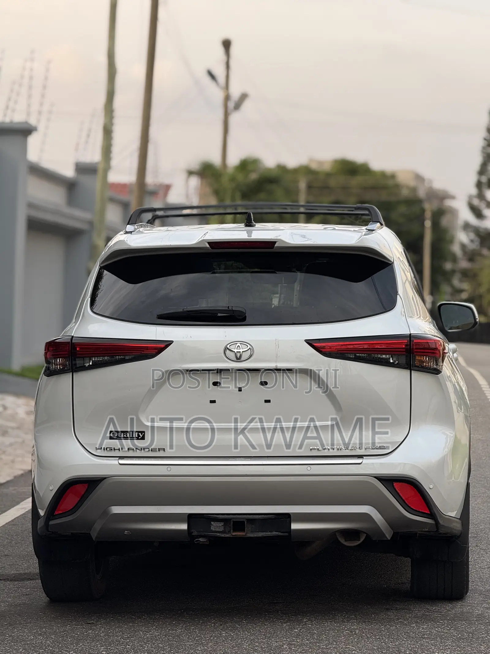 Toyota Highlander Platinum 2022 White