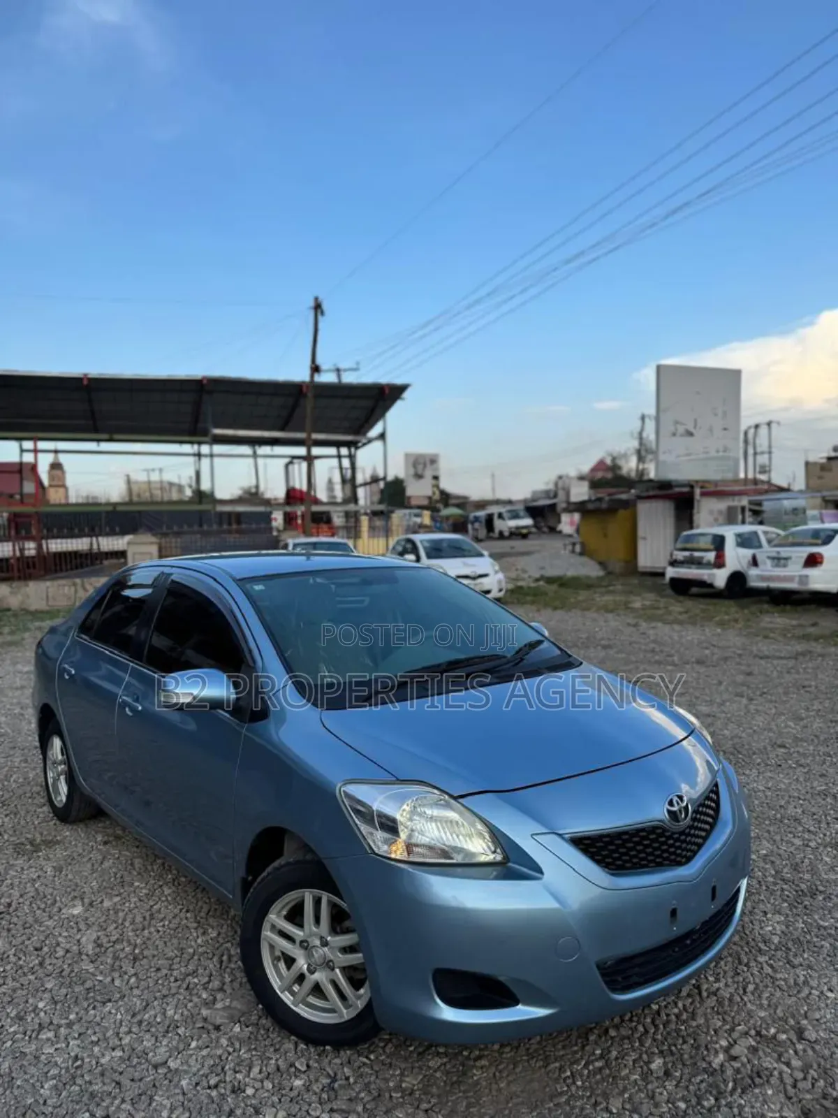 New Toyota Belta 2010 Blue