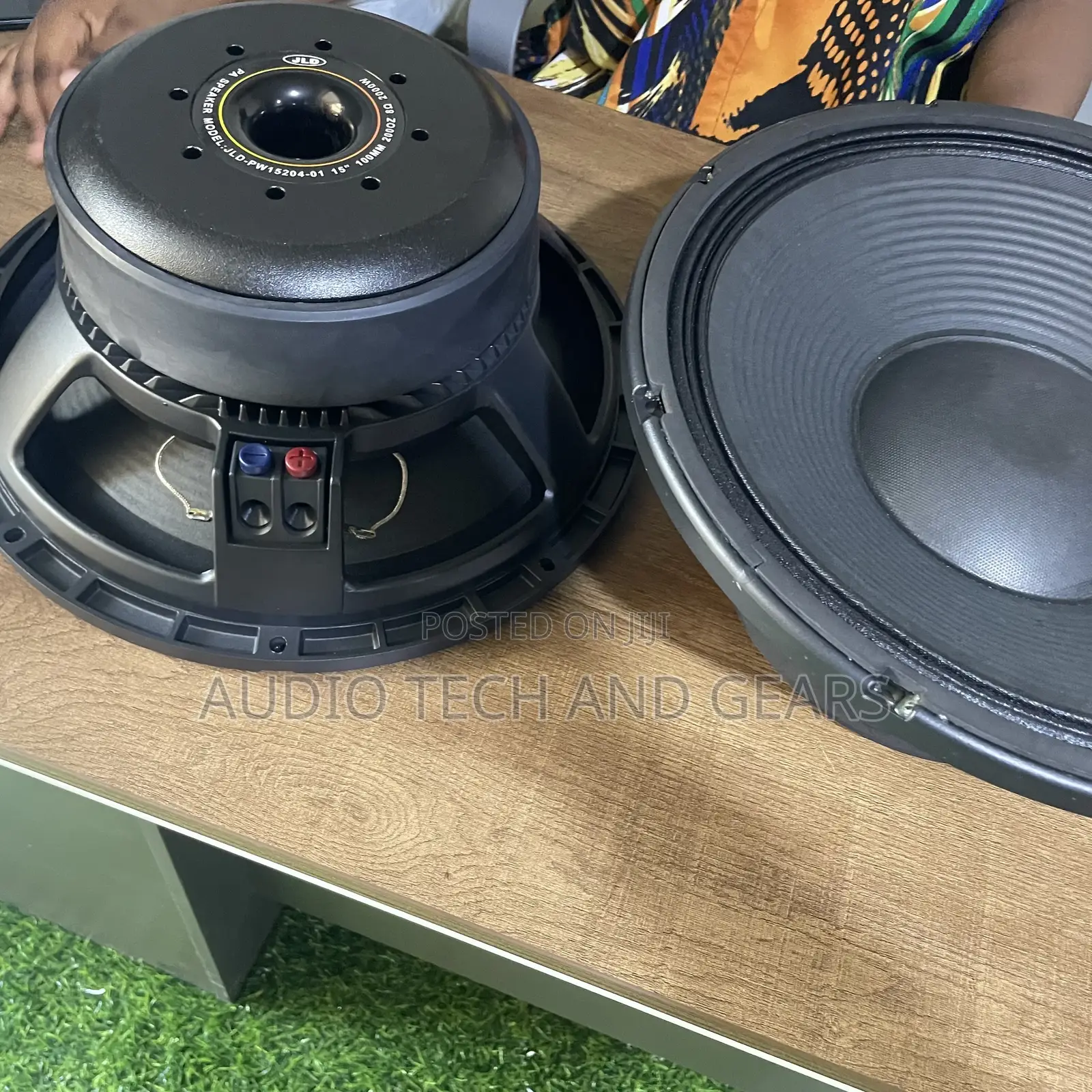 JLD 15” 2000watts Double Magnet Naked Speakers