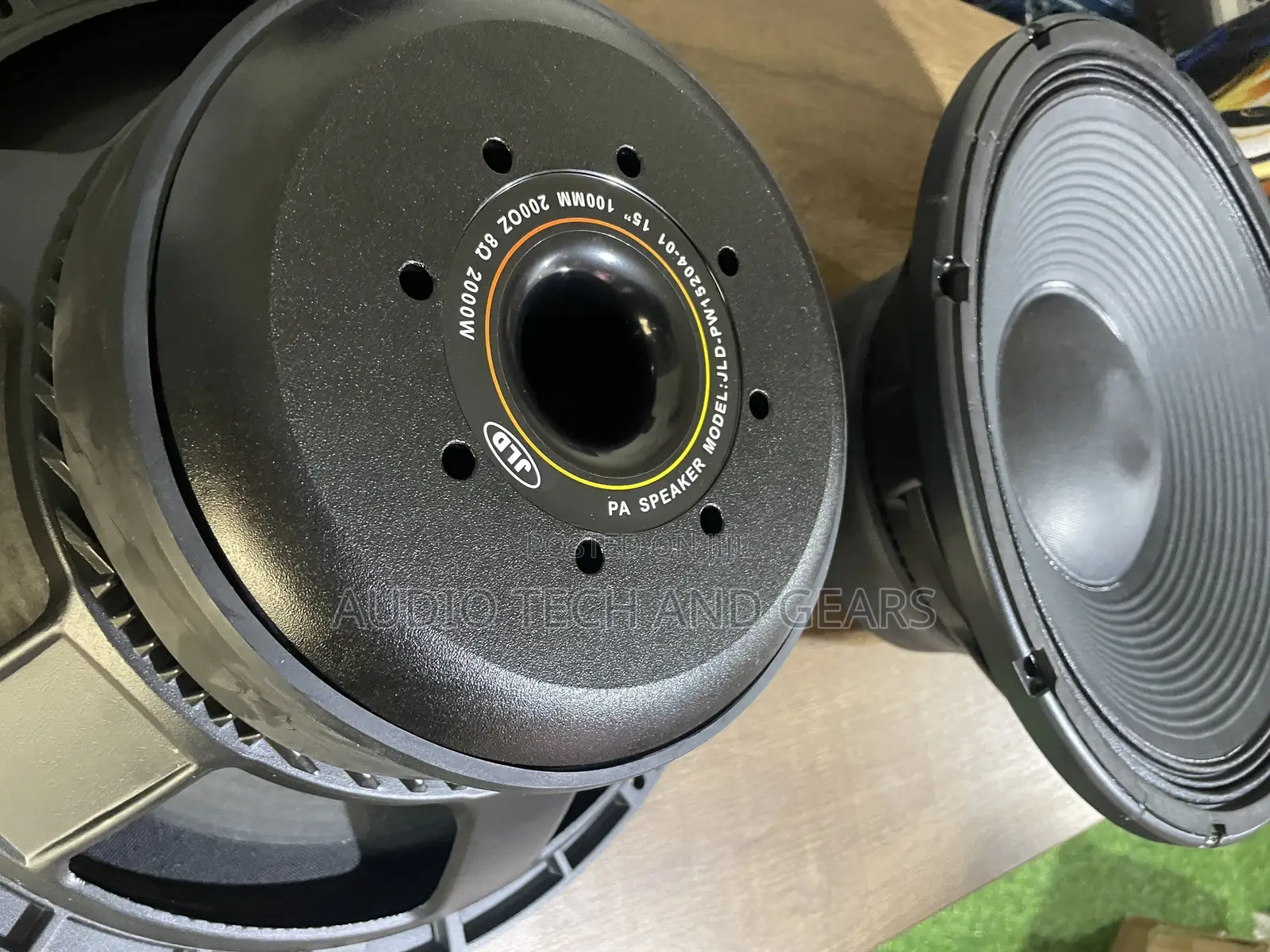 JLD 15” 2000watts Double Magnet Naked Speakers