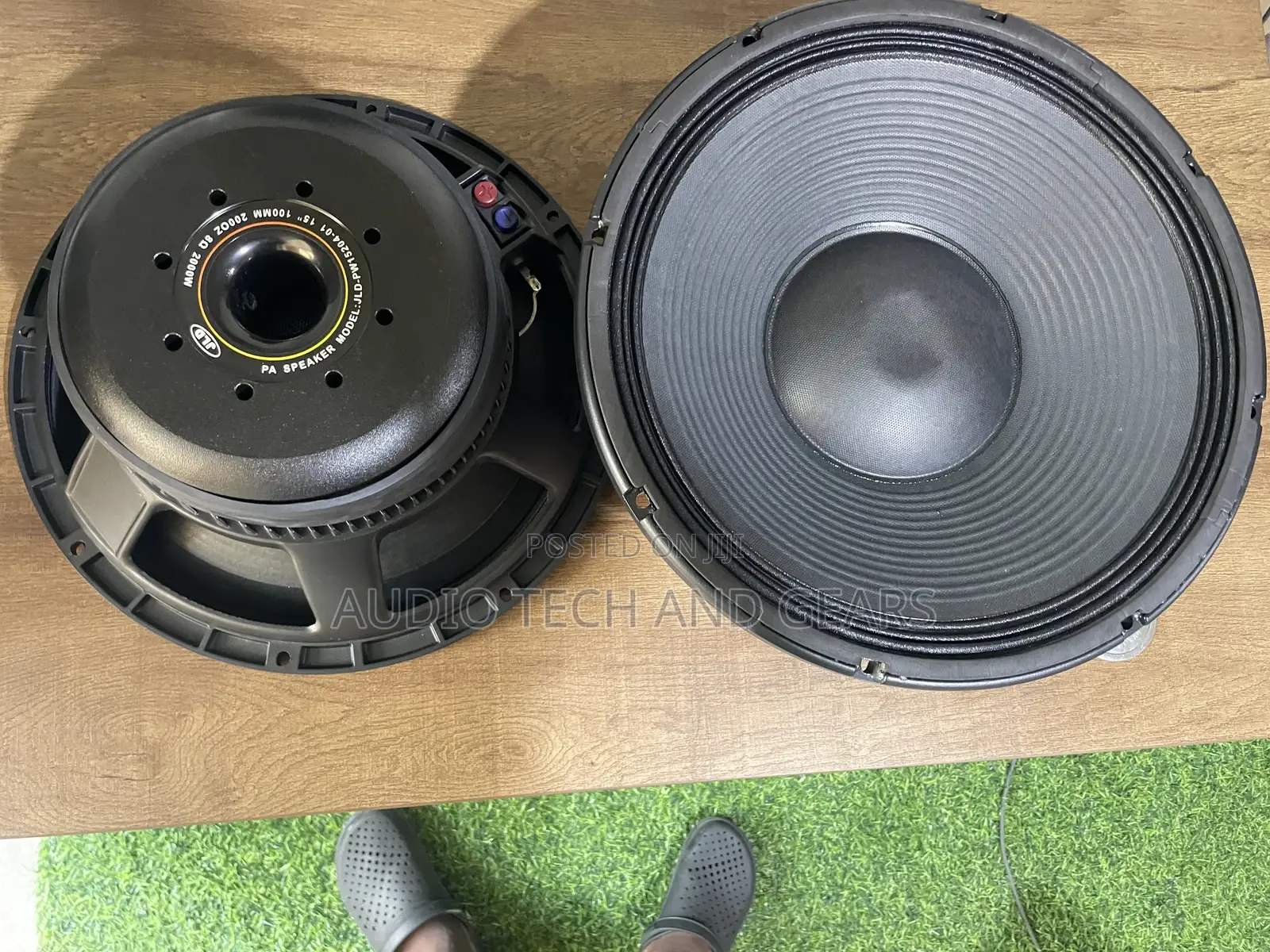 JLD 15” 2000watts Double Magnet Naked Speakers