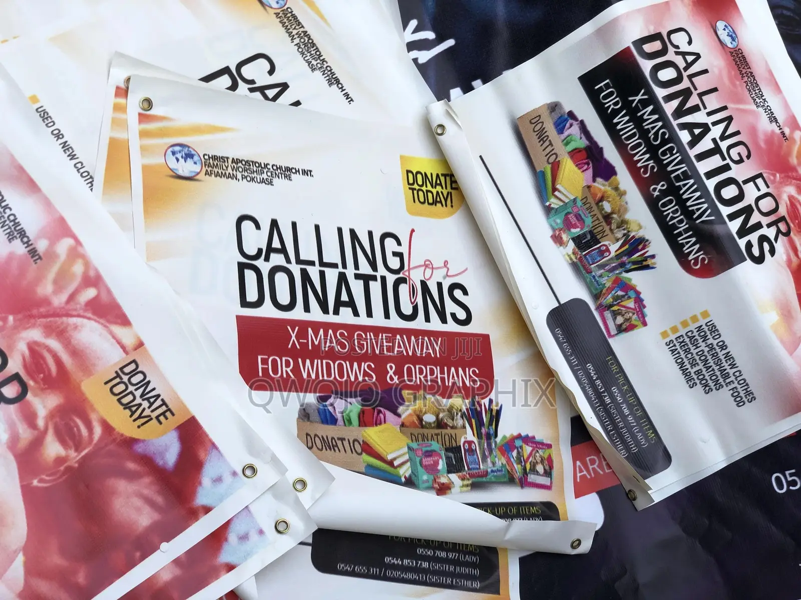 Banners, Sticker and Flyer Designs and Prints