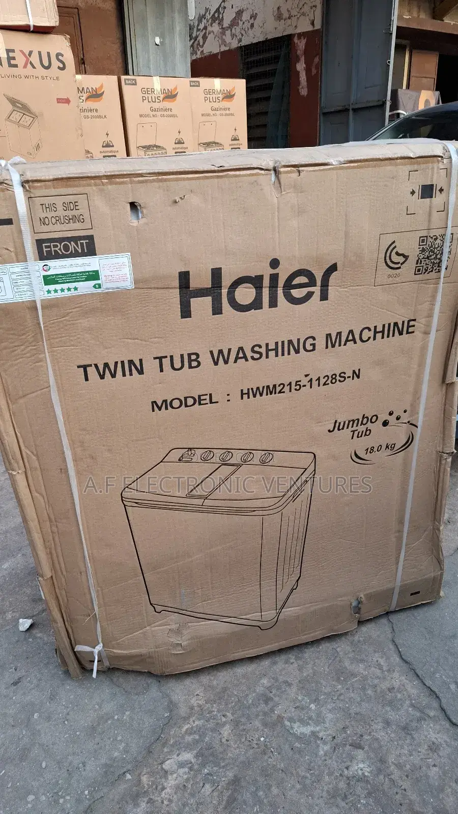 Haier 18kg Twin Tub Semi-Automatic Washing Machine