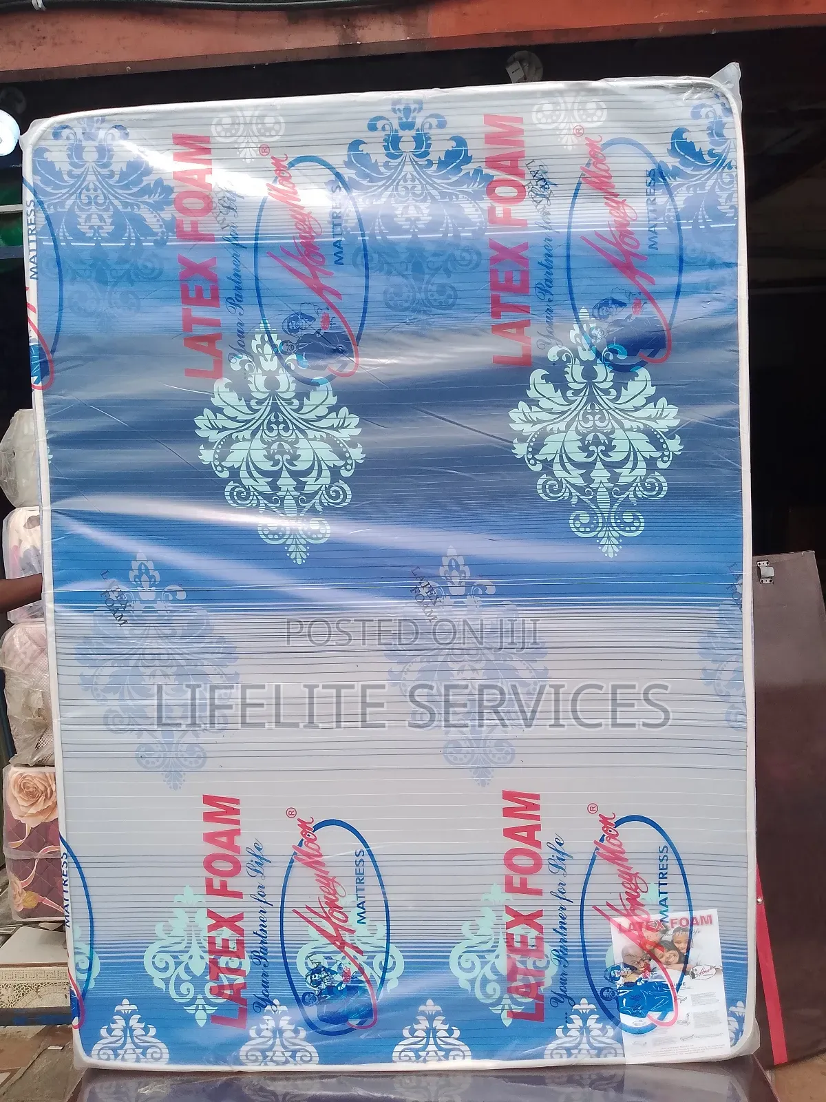 12" Large Mattress/High Density - Latex Foam