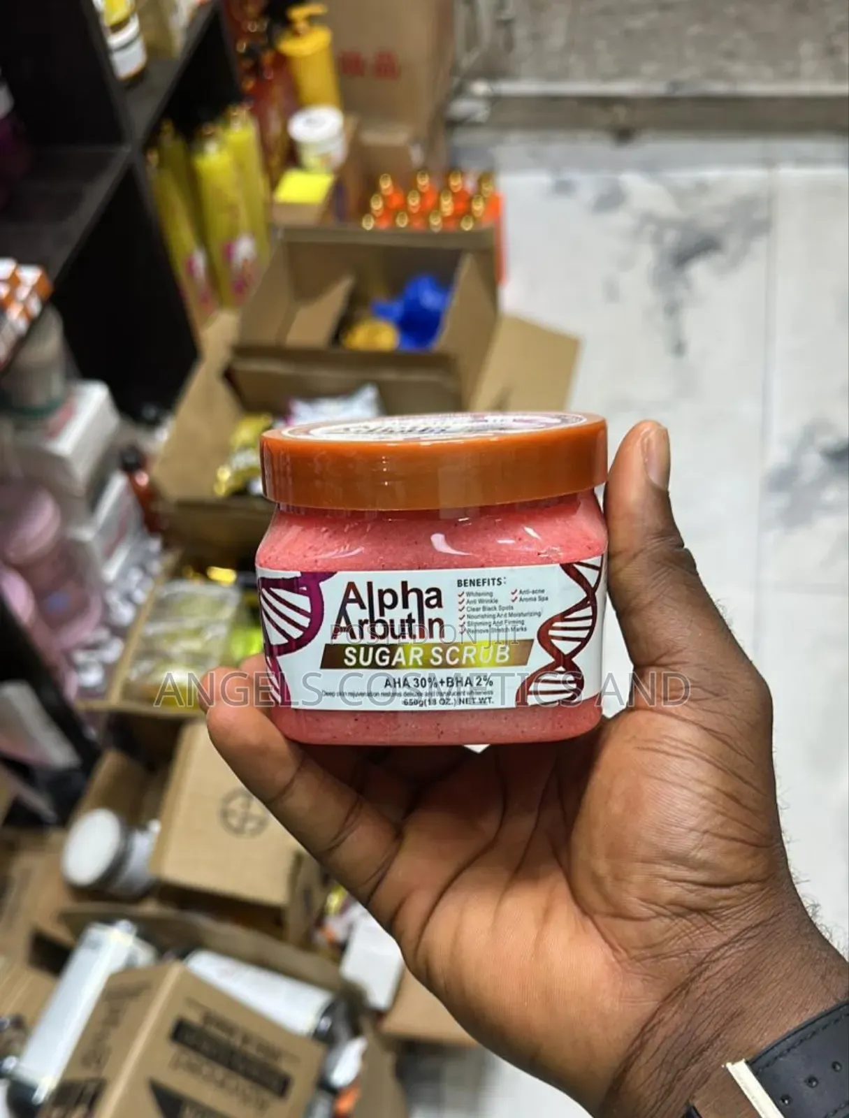 Dr Meinaier Alpha Arbutin Body Scrub
