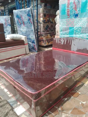 Amazing Complete Double Bed With Inbuilt Foam~