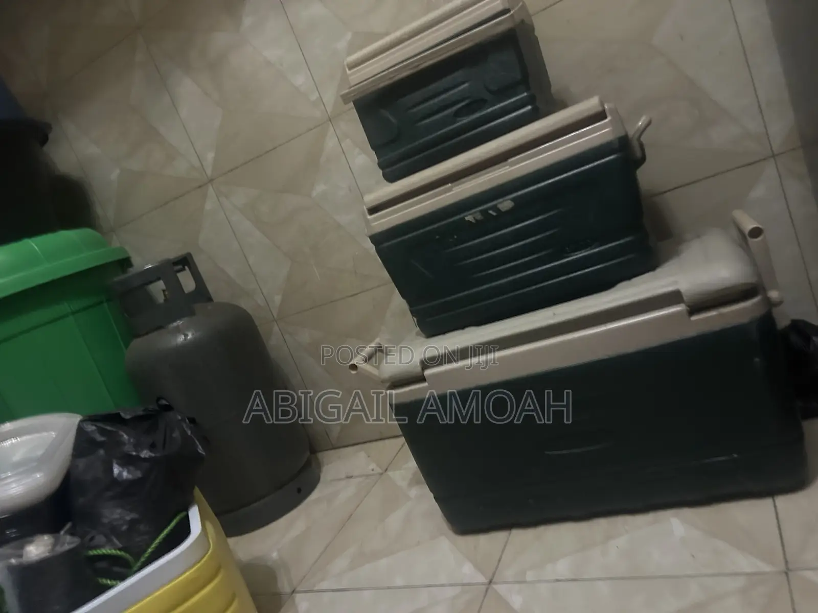 A 4 Set Ice Chest for Sale. Can Be Used You Both Industrial and Home