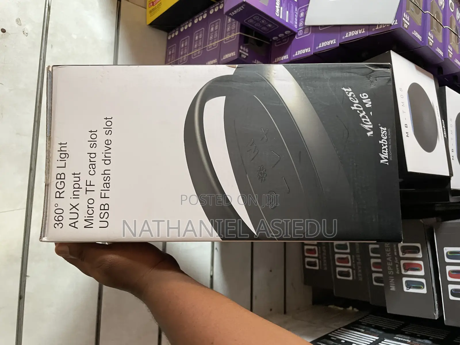 Maxbest Mb-M6 Portable Bluetooth Speaker.