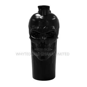 Jnx Skull Gym Shaker Bottles| Durable| 700ml| Hydrate More In The Gym