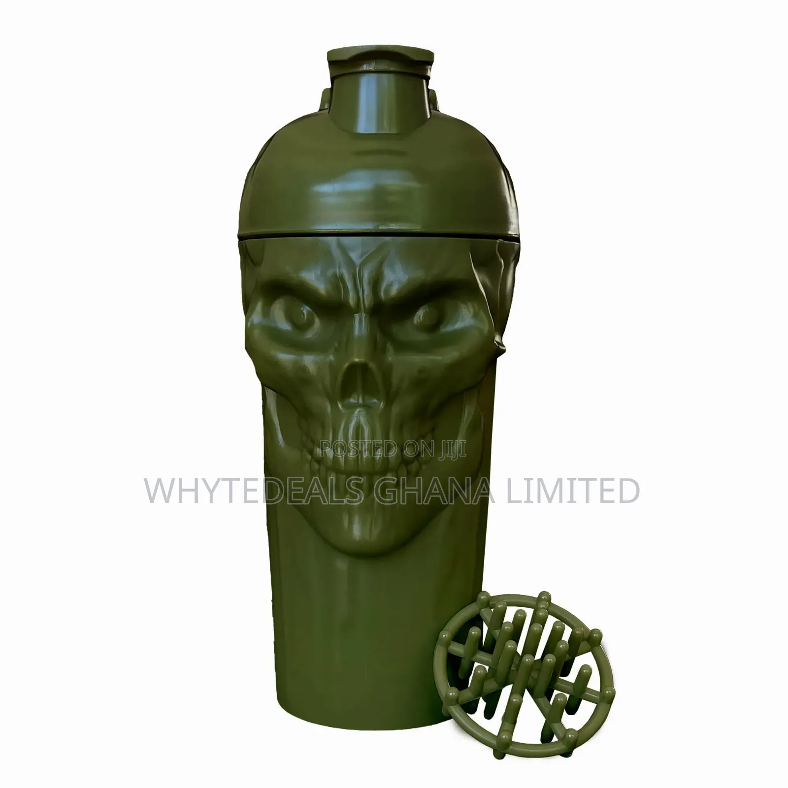Jnx Skull Gym Shaker Bottles| Durable| 700ml| Hydrate More In The Gym