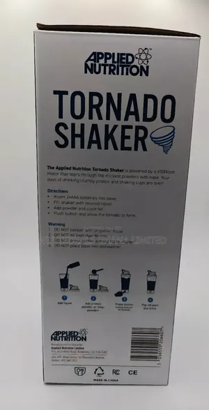 Applied Nutrition Tornado Electric Blender| Gym Shaker| Auto-mixing