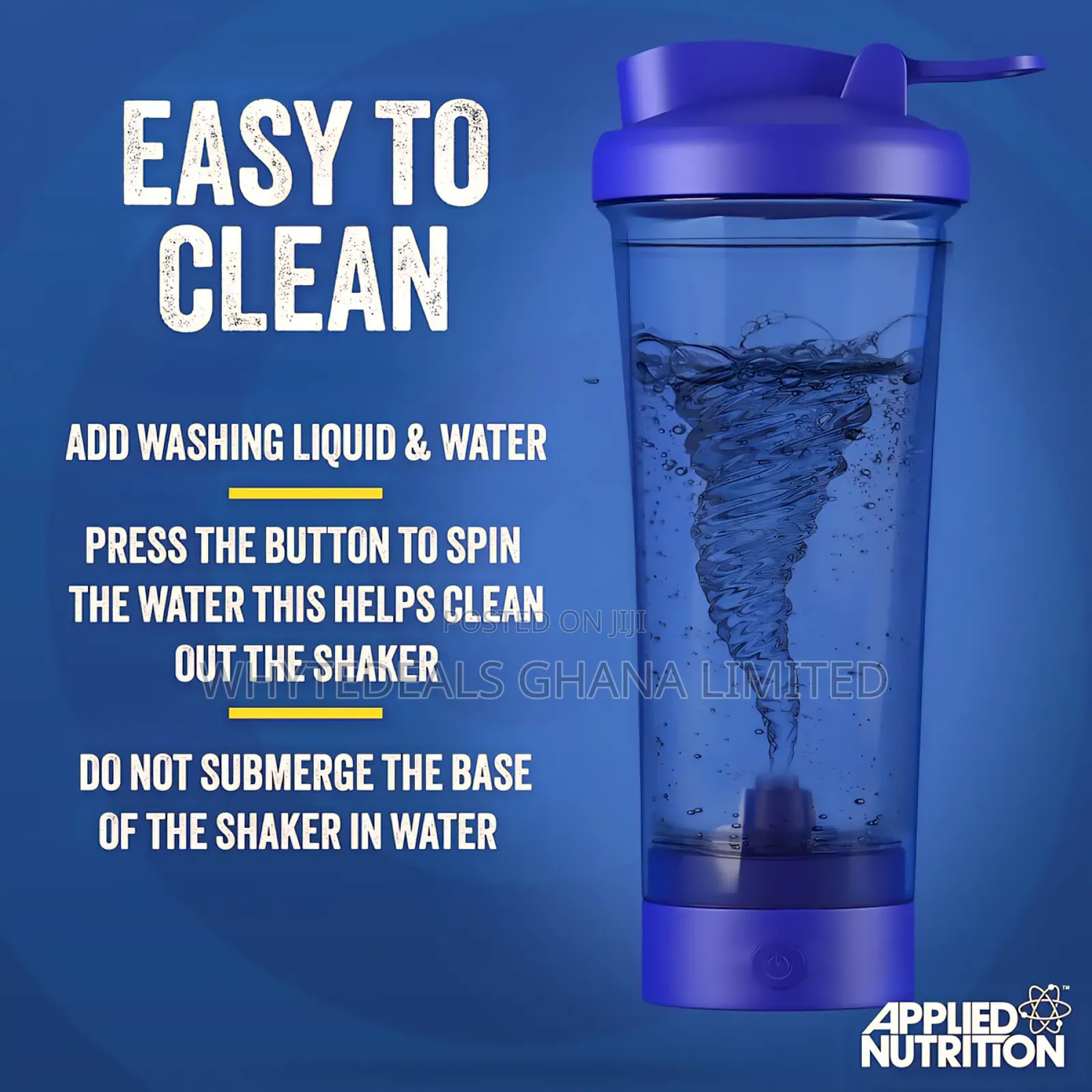 Applied Nutrition Tornado Electric Blender| Gym Shaker| Auto-mixing