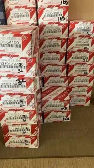 Original Toyota Piston Rings for 1kd,2kd,1zz,2zr,5l,2l,3l Engines.