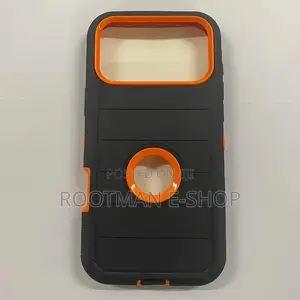 3 in 1 Hybrid Rugged Armor Covers for iPhone 17 Pro and Pro Max