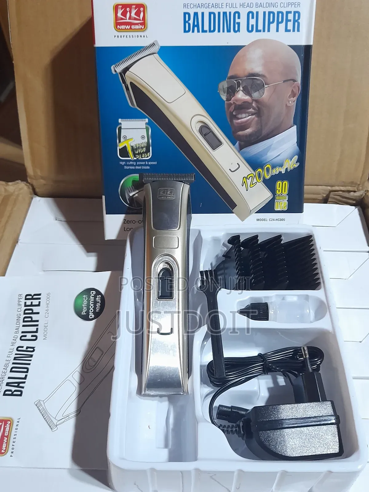 Rechargeable Kiki Balding Barbering Machine.
