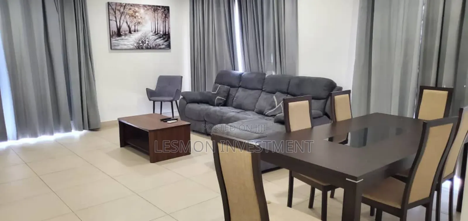 Furnished 3bdrm Apartment in East Legon for rent