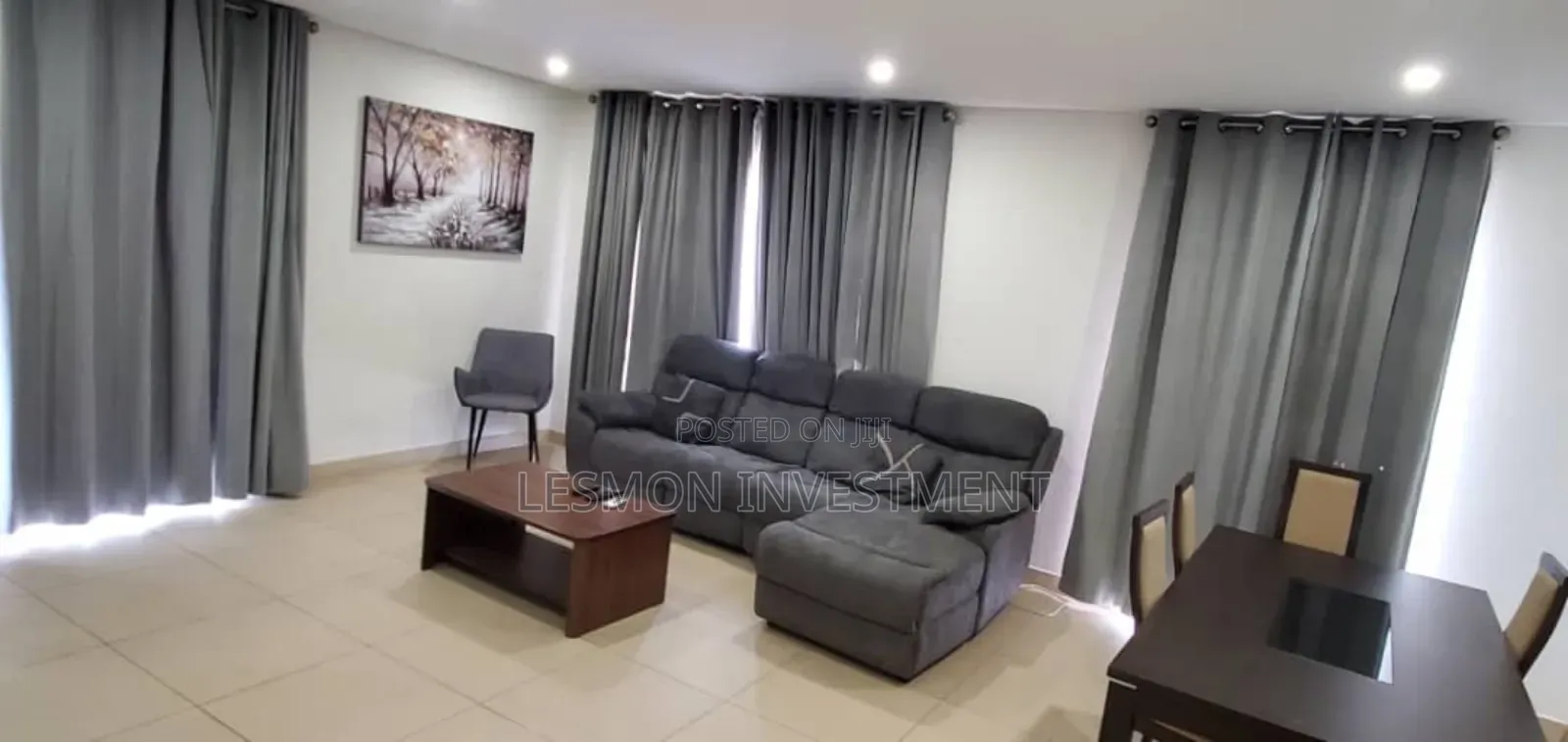 Furnished 3bdrm Apartment in East Legon for rent