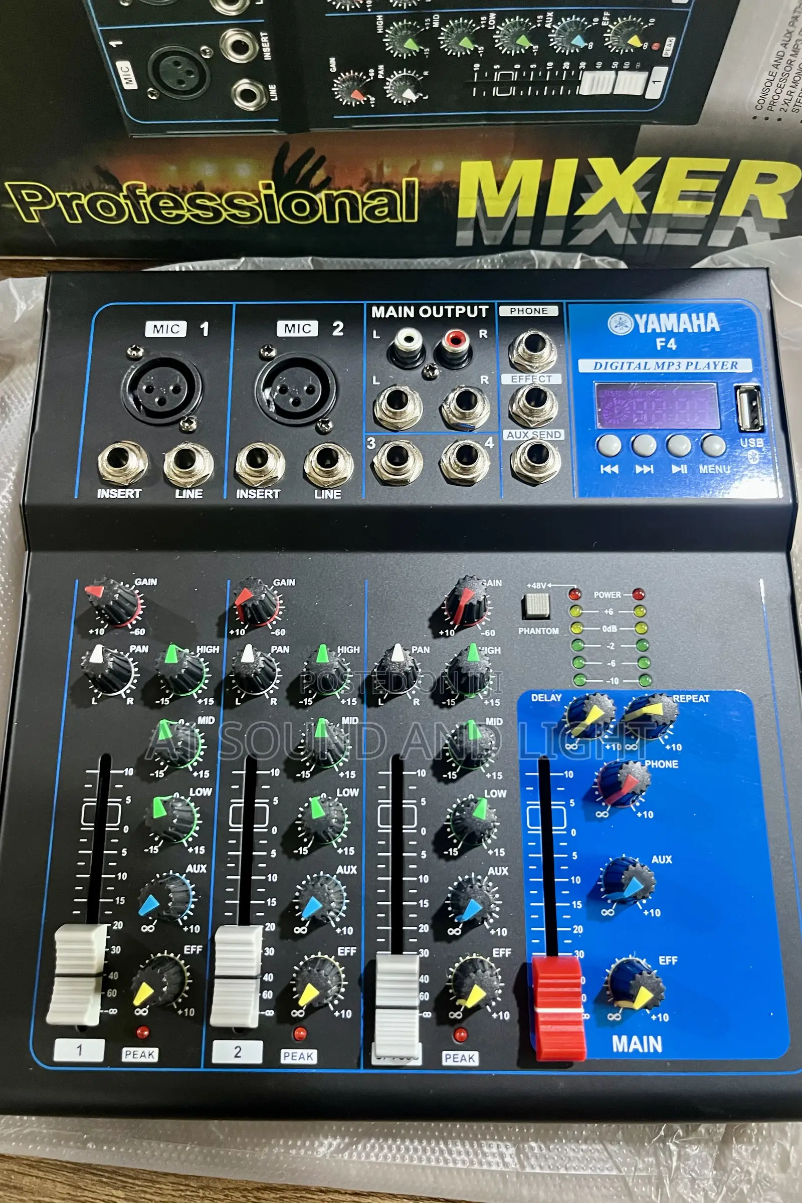 Yamaha 4 Channels Live Mixer