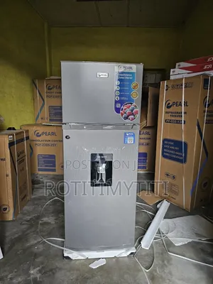 Pearl Fridge Double Door With Dispenser