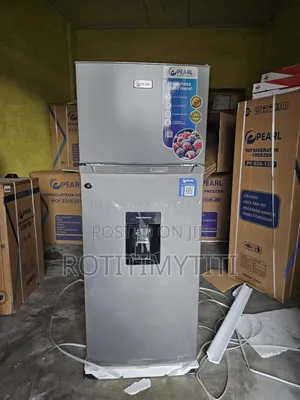 Pearl Fridge Double Door With Dispenser