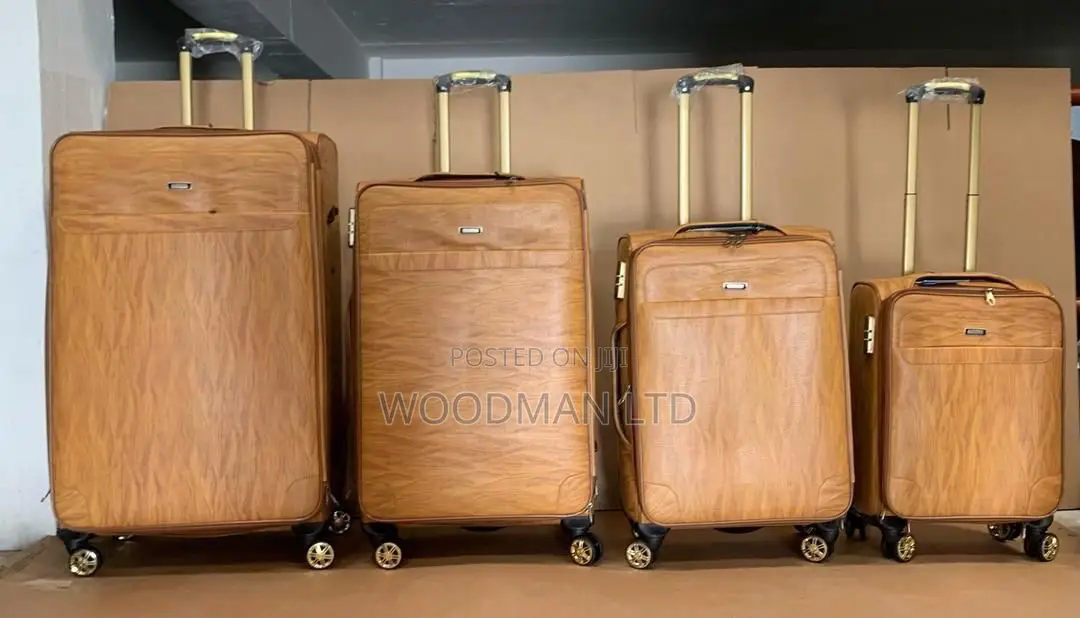 Brand New Leather Suitcase for Travels, 4set