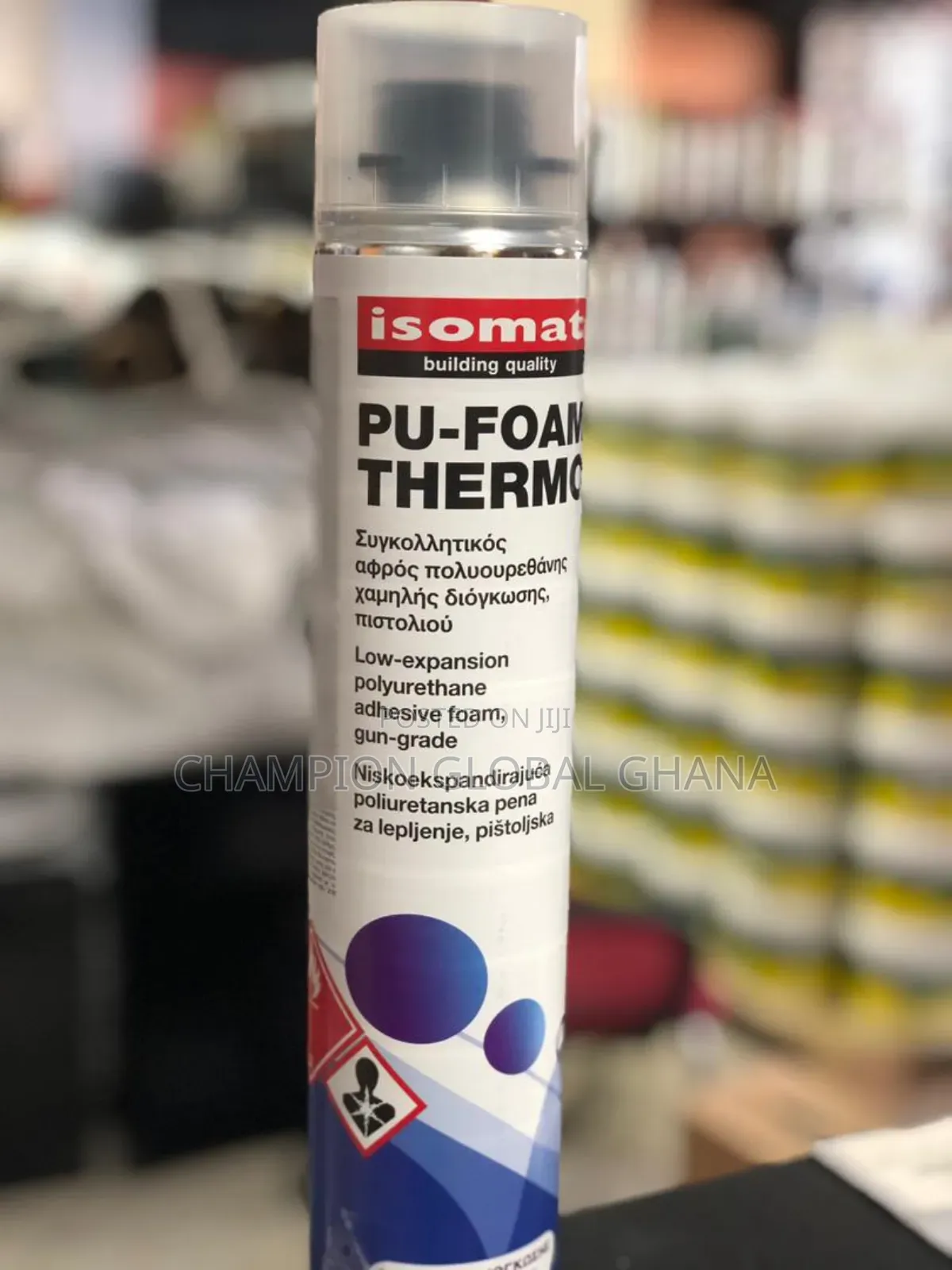 High Bonding Pu Adhesive Thermo Foam 830ml