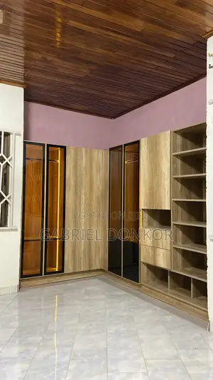 Handleless Profile Glass Doors Meet Ambient Lighting L-Shape Wardrobe
