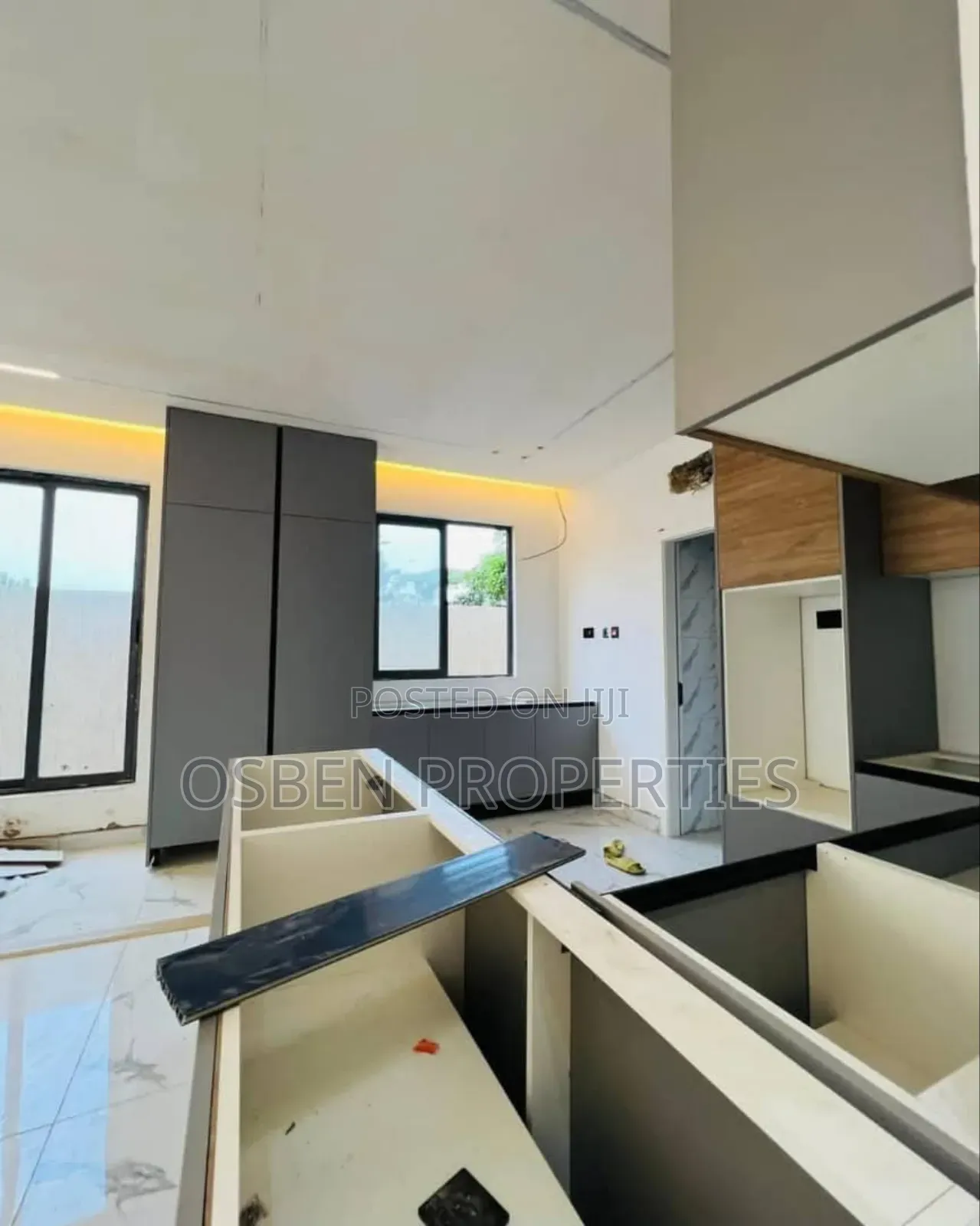 Furnished 3bdrm House in Osben Properties, Spintex for rent