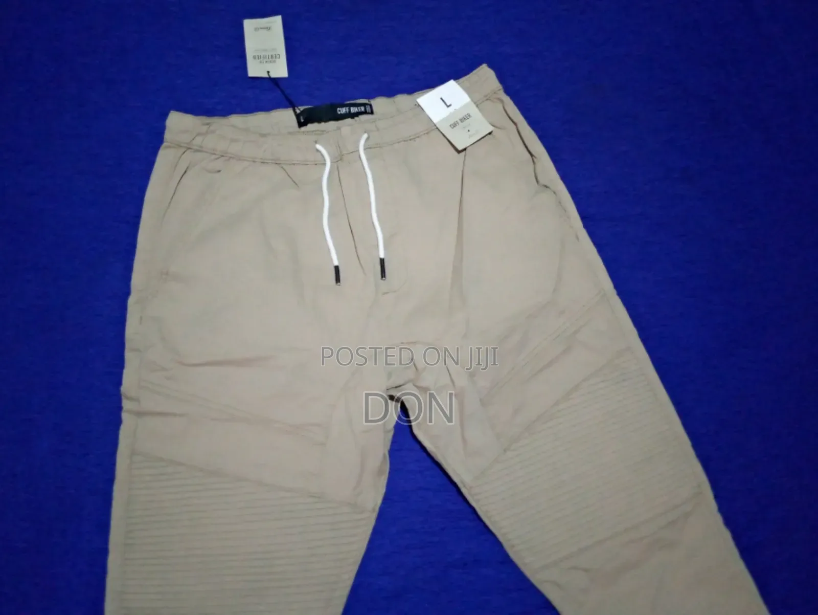 Designer Biker Cuff Joggers