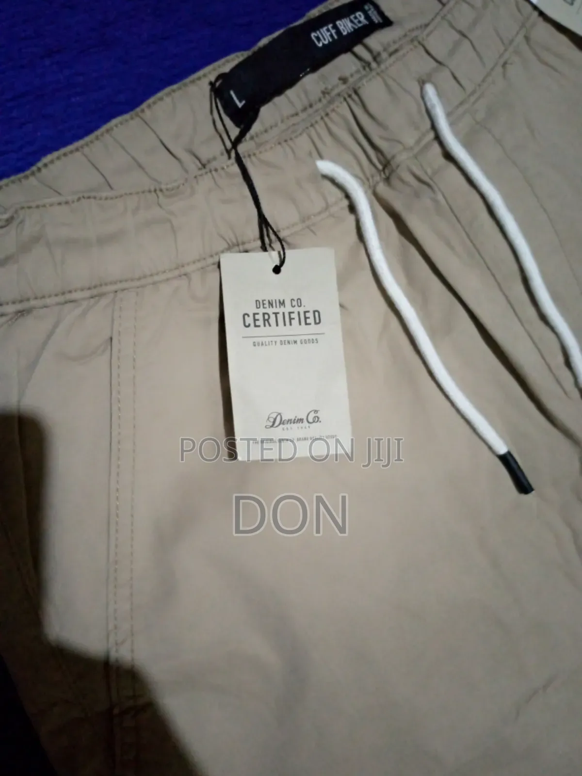 Designer Biker Cuff Joggers