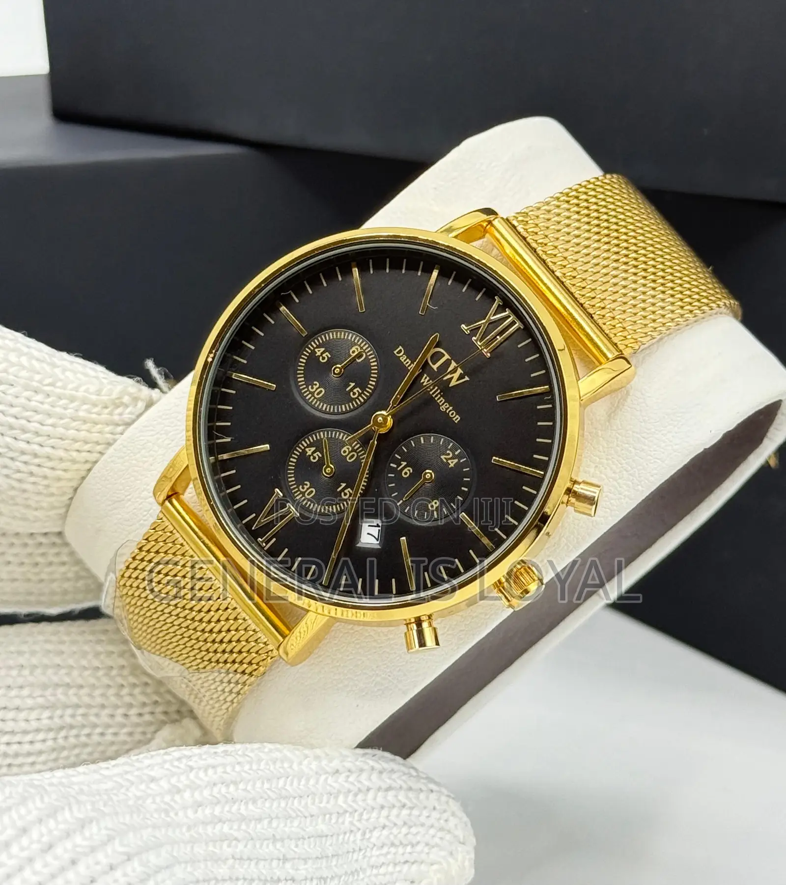 Dw Daniel Wellington Mesh Chrono Stainless Steel Men’S Watch