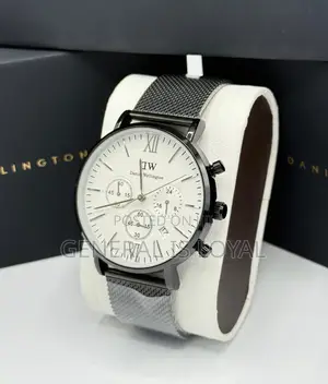 Dw Daniel Wellington Mesh Chrono Stainless Steel Men’S Watch