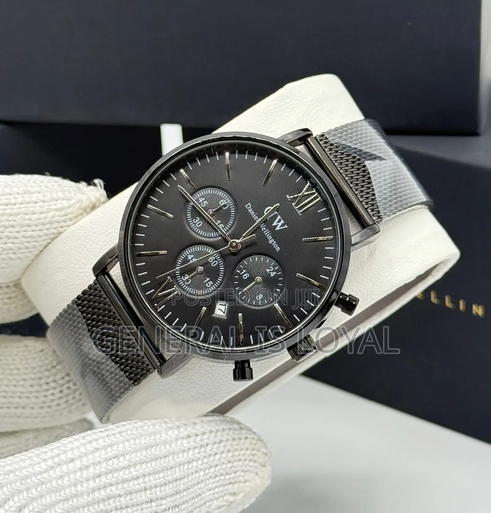 Dw Daniel Wellington Mesh Chrono Stainless Steel Men’S Watch